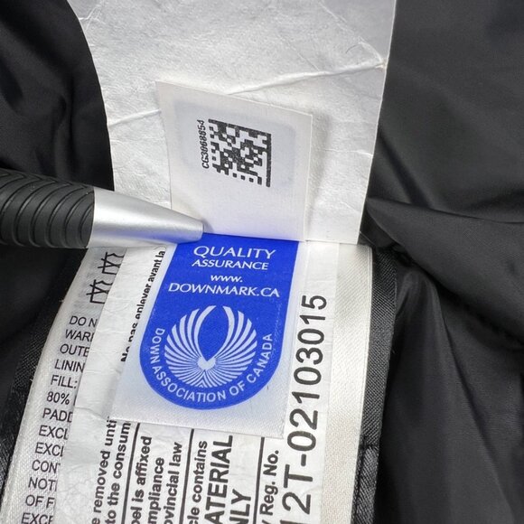 Canada Goose Red Freestyle Down Crew Vest Gilet Classic Label 4154M Size Large - Picture 9 of 16